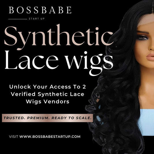 Unlock 2 Synthetic Lace Wig Suppliers & Start Your Hair Business